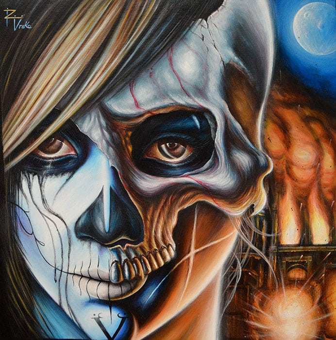 Black Market Art Company Veil Print - Black Market Art Company - Flyclothing LLC