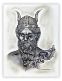 Black Market Art Company Viking Print - Black Market Art Company - Flyclothing LLC