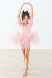 Vintage Pink 3/4 Tutu Leotard - Mila & Rose ® - Flyclothing LLC