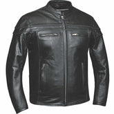 Goose - Mens Premium Leather Jacket - Unik Just for Bikers - Flyclothing LLC