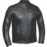 Goose - Mens Premium Leather Jacket - Unik Just for Bikers - Flyclothing LLC