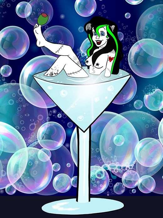 Black Market Art Company Vita Von Ariel Print - Black Market Art Company - Flyclothing LLC