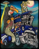 Black Market Art Company Vulture Attacks Print - Black Market Art Company - Flyclothing LLC