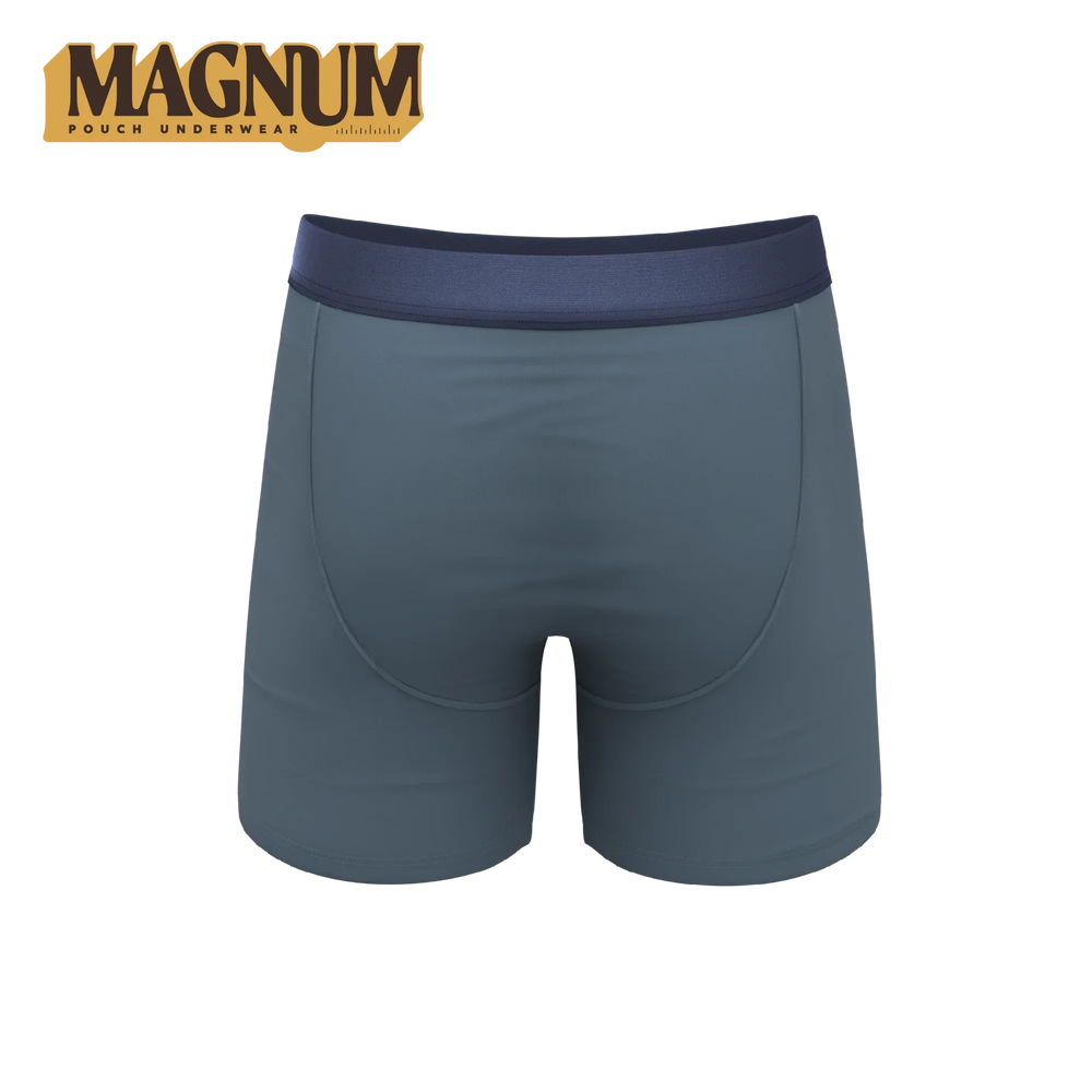 The Wake In The Lake | Tonal Teal Ball Hammock® Magnum Big Pouch Underwear - Shinesty - Flyclothing LLC