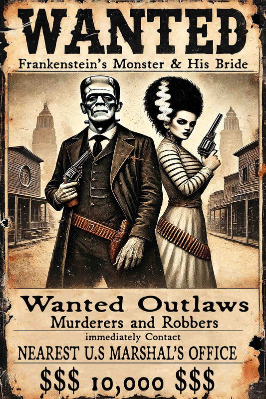 Black Market Art Company WANTED COUPLE Art Prints Print - Black Market Art Company - Flyclothing LLC