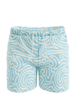 The Water Park | Neon Abstract Line Ball Hammock® Pouch 5" Swim Trunks - Shinesty - Flyclothing LLC
