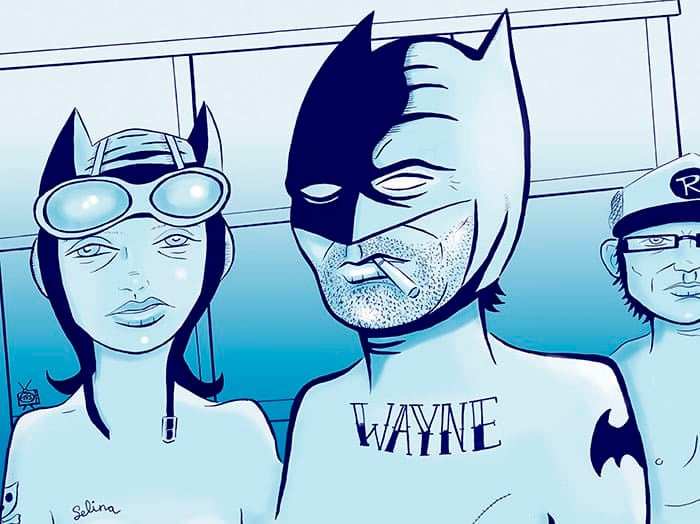 Black Market Art Company Wayne & Company Print - Black Market Art Company - Flyclothing LLC