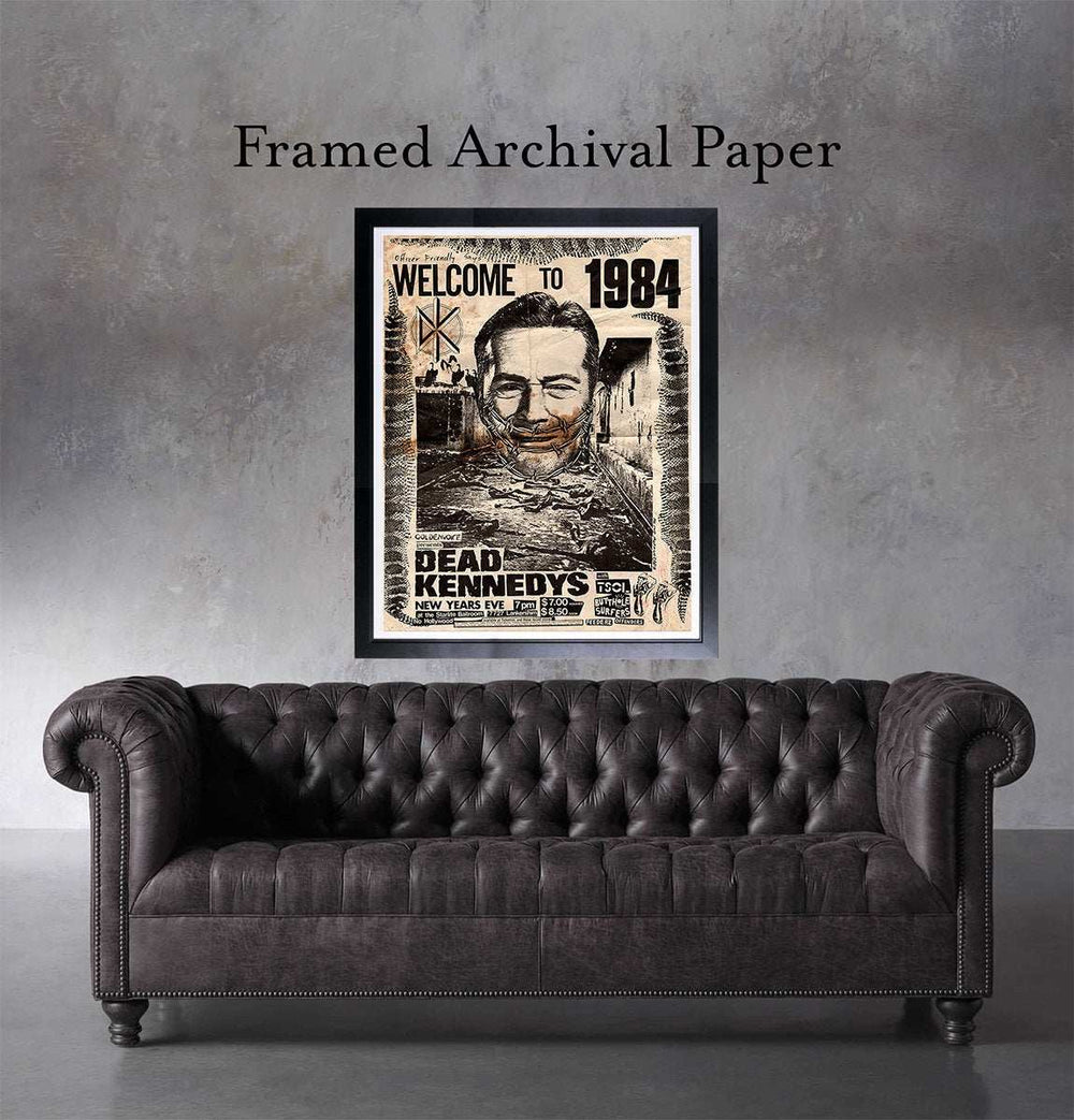 Black Market Art Company Welcome to 1984 Print - Black Market Art Company - Flyclothing LLC