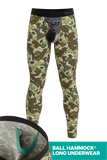 The Welcome Elk | Hunting Camoflauge Ball Hammock® Long Johns