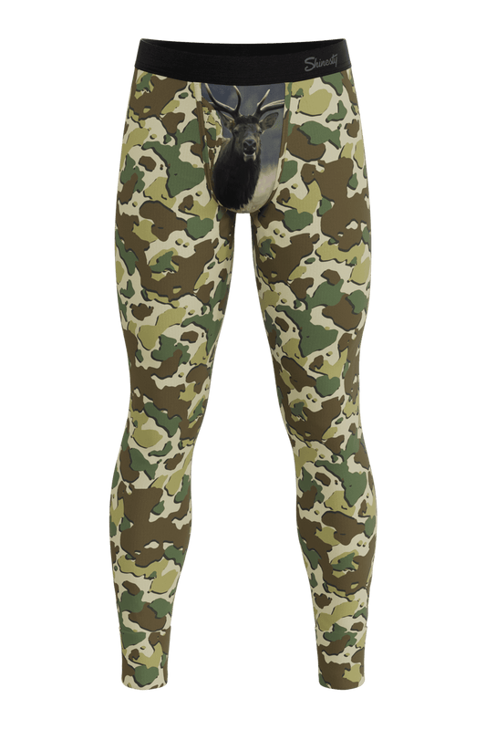 The Welcome Elk | Hunting Camoflauge Ball Hammock® Long Johns - Shinesty - Flyclothing LLC