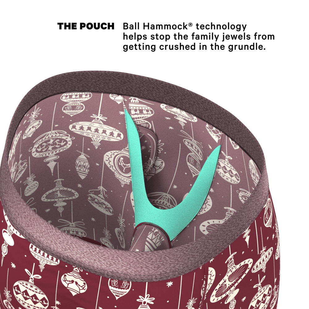 The Well Hung | Naughty Ornament Long Leg Ball Hammock® Pouch Underwear With Fly - Shinesty - Flyclothing LLC