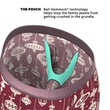 The Well Hung | Naughty Ornament Long Leg Ball Hammock® Pouch Underwear With Fly