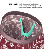 The Well Hung | Naughty Ornament Long Leg Ball Hammock® Pouch Underwear With Fly - Shinesty - Flyclothing LLC