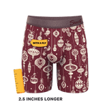 The Well Hung | Naughty Ornament Long Leg Ball Hammock® Pouch Underwear With Fly - Shinesty - Flyclothing LLC