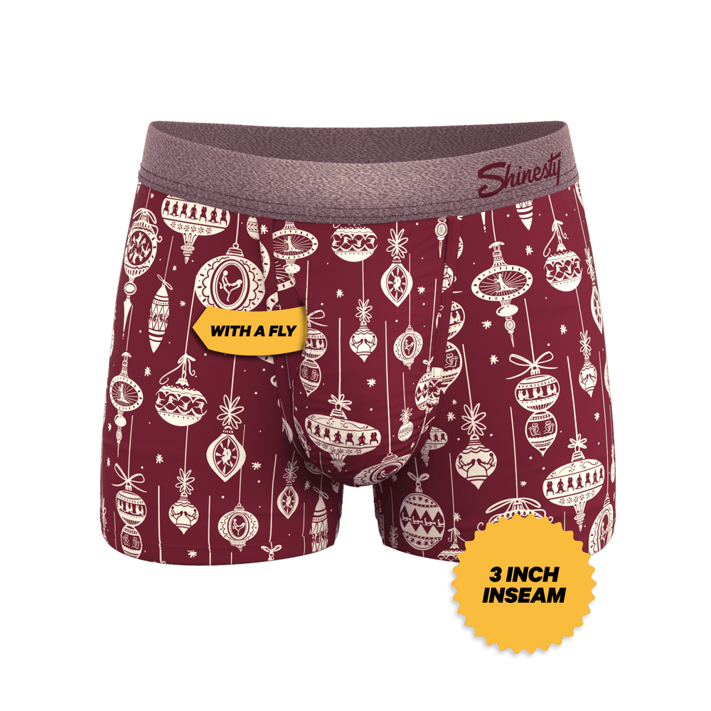 The Well Hung | Naughty Ornament Ball Hammock® Pouch Trunks Underwear - Shinesty - Flyclothing LLC