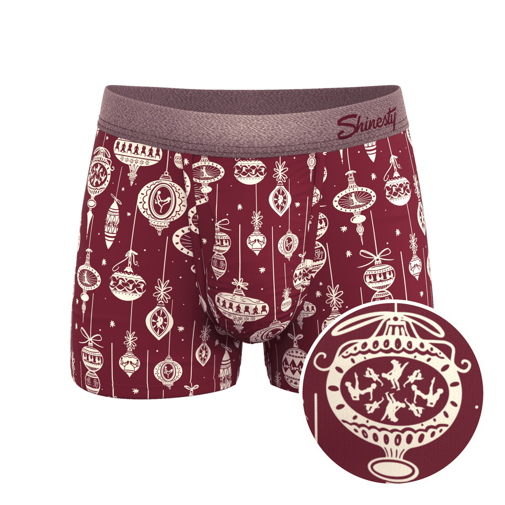 The Well Hung | Naughty Ornament Ball Hammock® Pouch Trunks Underwear - Shinesty - Flyclothing LLC