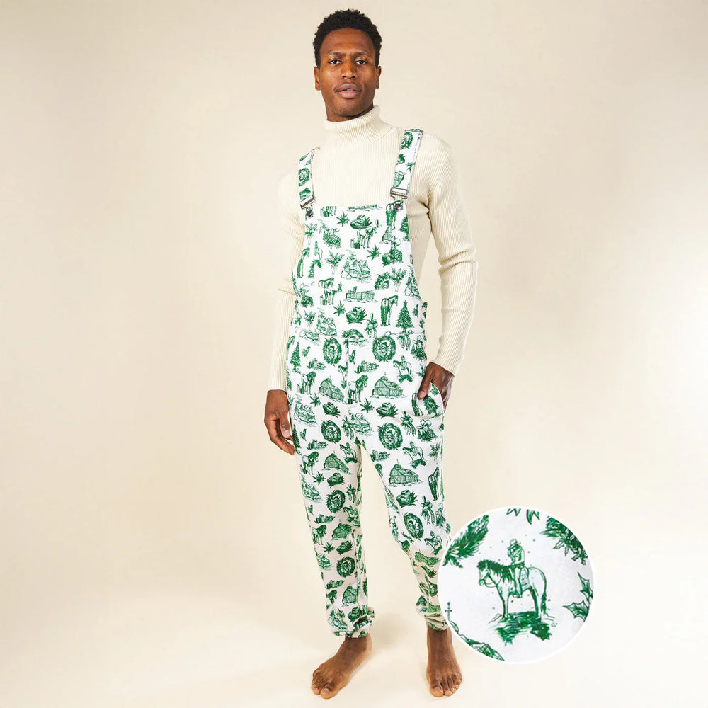 The Western Wonderland | Western Toile Pajamaralls® - Shinesty - Flyclothing LLC