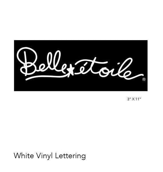 Wall & Showcase Lettering - Belle Étoile Jewelry - Flyclothing LLC