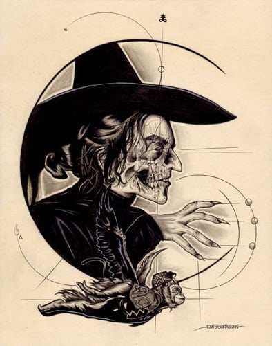 Black Market Art Company Wicked Spell Print - Black Market Art Company - Flyclothing LLC