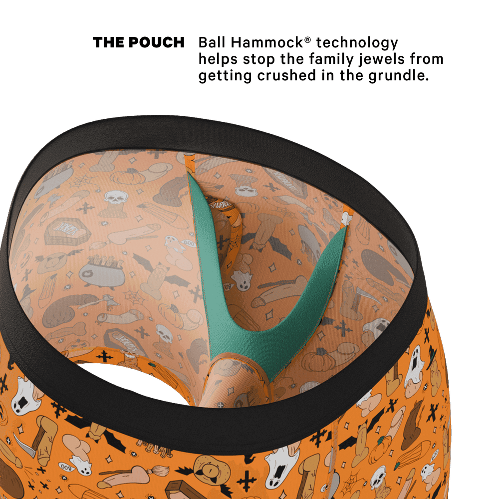 The Wicked Willy | Graphic Trick or Treat Ball Hammock® Pouch Underwear With Fly - Shinesty - Flyclothing LLC
