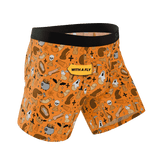 The Wicked Willy | Graphic Trick or Treat Ball Hammock® Pouch Underwear With Fly - Shinesty - Flyclothing LLC