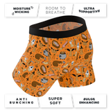 The Wicked Willy | Graphic Trick or Treat Ball Hammock® Pouch Underwear With Fly
