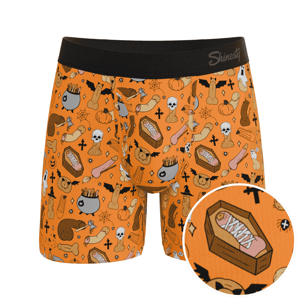The Wicked Willy | Graphic Trick or Treat Ball Hammock® Pouch Underwear With Fly - Shinesty - Flyclothing LLC