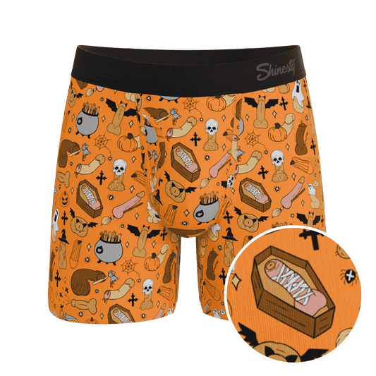 The Wicked Willy | Graphic Trick or Treat Ball Hammock® Pouch Underwear With Fly - Shinesty - Flyclothing LLC