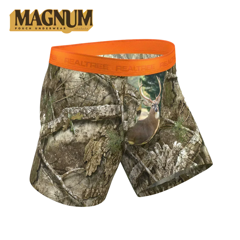 The Wild Game | Realtree x Shinesty Neon Orange Ball Hammock® Magnum Big Pouch Underwear - Shinesty - Flyclothing LLC