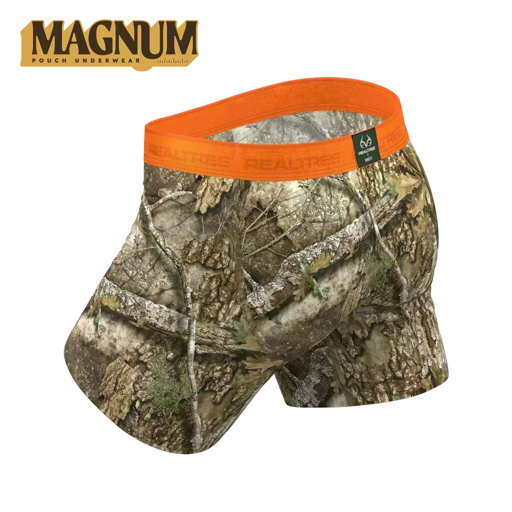 The Wild Game | Realtree x Shinesty Neon Orange Ball Hammock® Magnum Big Pouch Underwear - Shinesty - Flyclothing LLC
