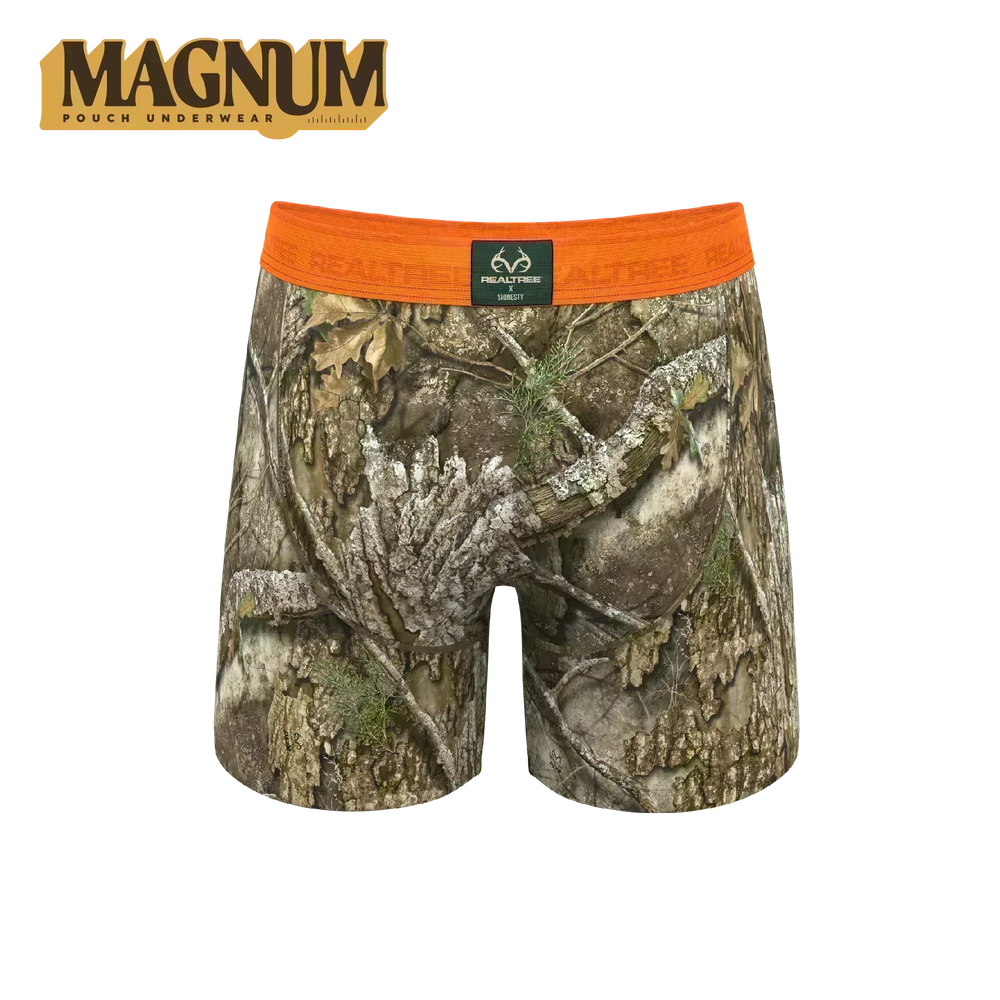 The Wild Game | Realtree x Shinesty Neon Orange Ball Hammock® Magnum Big Pouch Underwear - Shinesty - Flyclothing LLC
