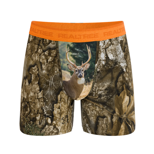 The Wild Game | Realtree x Shinesty Neon Orange Ball Hammock® Pouch Underwear - Shinesty - Flyclothing LLC