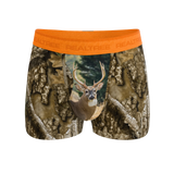 The Wild Game | Realtree x Shinesty Neon Orange Ball Hammock® Pouch Trunks Underwear - Shinesty - Flyclothing LLC