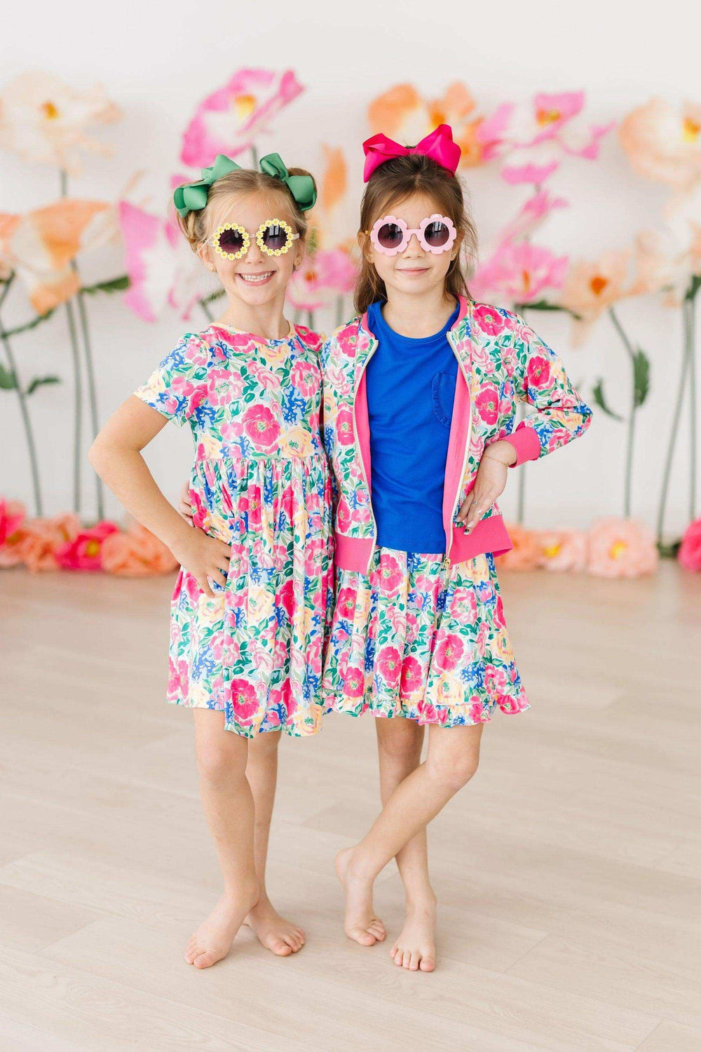 Wildflower Wishes Ruffle Twirl Skort - Mila & Rose ® - Flyclothing LLC
