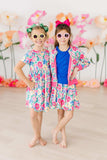 Wildflower Wishes Ruffle Twirl Skort - Mila & Rose ® - Flyclothing LLC