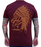 Black Market Art Company Wolf Spirit Men's T-Shirt - Black Market Art Company - Flyclothing LLC