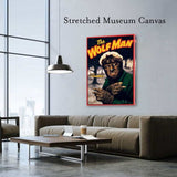 Black Market Art Company Wolf Man Movie Poster Print - Black Market Art Company - Flyclothing LLC