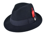 Wool Felt Fedora Deluxe Hat