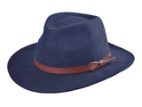 Wool Felt Outdoor Hat Merino Livorno - Bigalli Hats USA - Flyclothing LLC