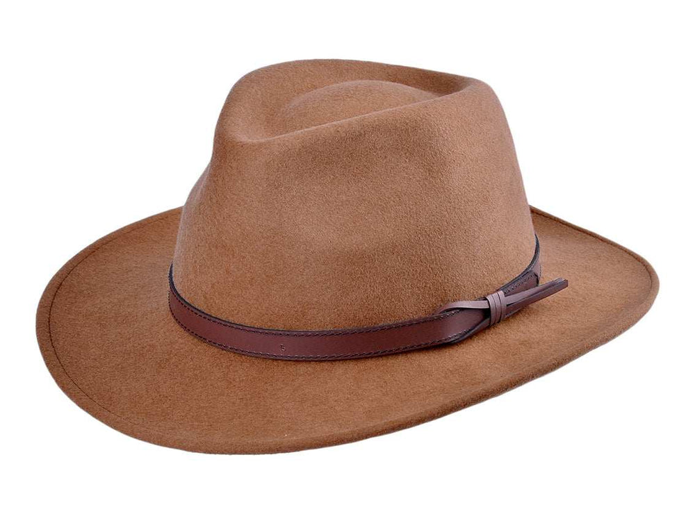 Wool Felt Outdoor Hat Merino Livorno - Bigalli Hats USA - Flyclothing LLC