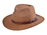 Wool Felt Outdoor Hat Merino Livorno - Bigalli Hats USA - Flyclothing LLC