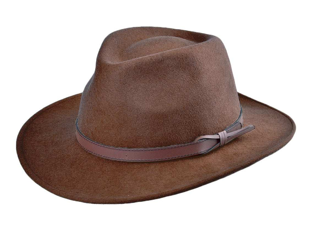 Wool Felt Outdoor Hat Merino Livorno - Bigalli Hats USA - Flyclothing LLC