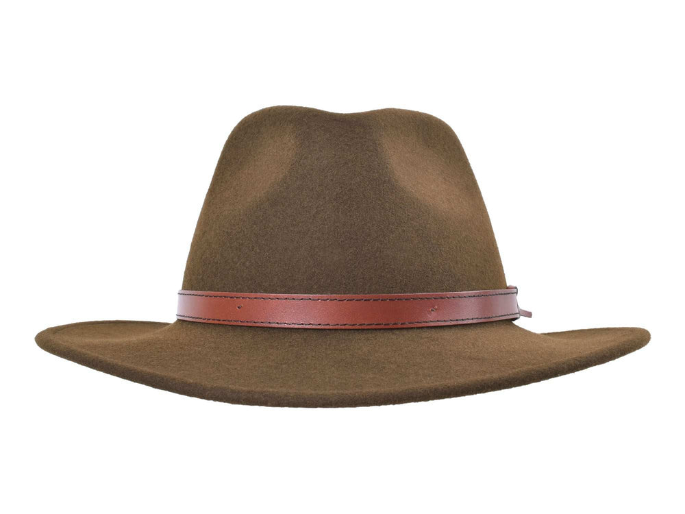 Wool Felt Outdoor Hat Merino Livorno - Bigalli Hats USA - Flyclothing LLC