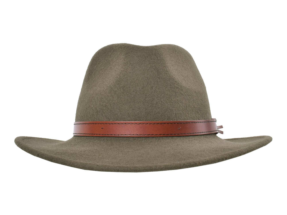 Wool Felt Outdoor Hat Merino Livorno - Bigalli Hats USA - Flyclothing LLC