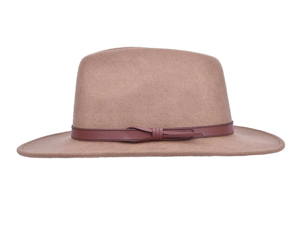 Wool Felt Outdoor Hat Merino Livorno - Bigalli Hats USA - Flyclothing LLC