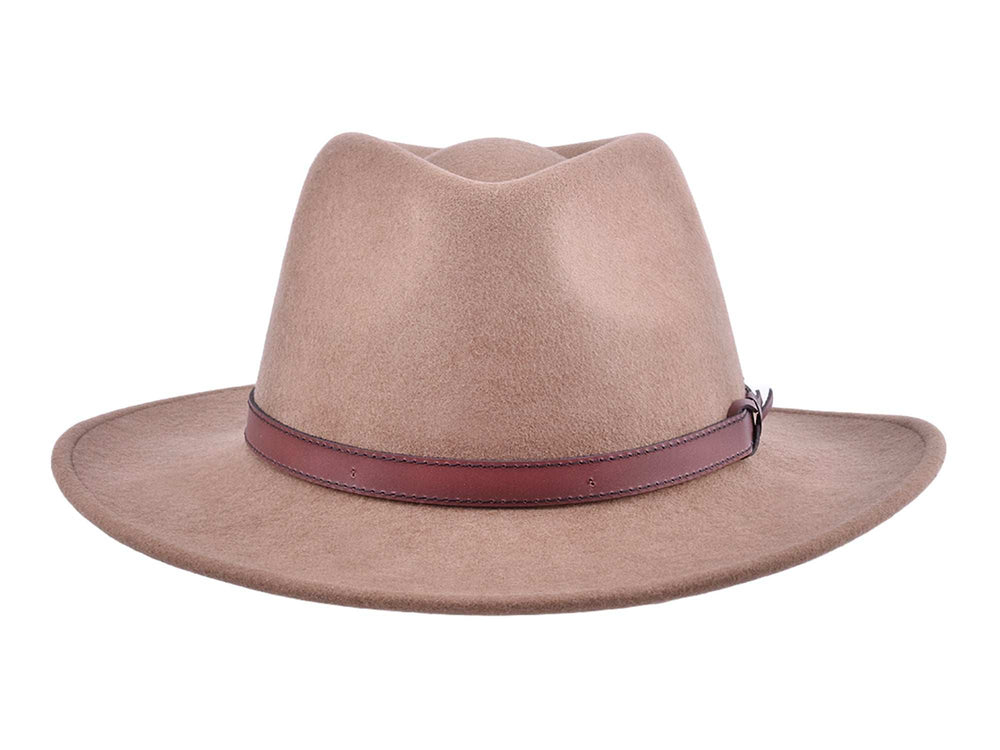 Wool Felt Outdoor Hat Merino Livorno - Bigalli Hats USA - Flyclothing LLC