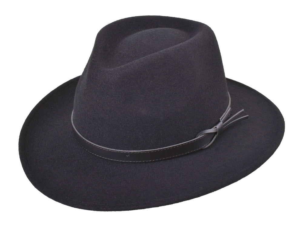 Wool Felt Outdoor Hat Merino Livorno - Bigalli Hats USA - Flyclothing LLC