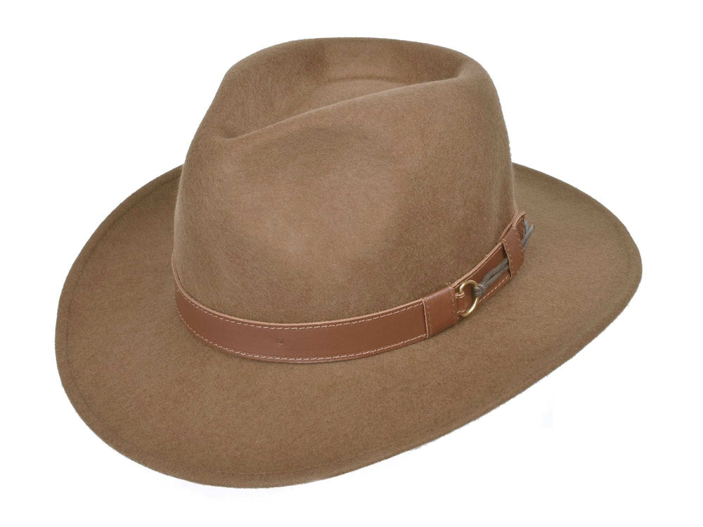 Wool Felt Outdoor Hat Merino Outback - Bigalli Hats USA - Flyclothing LLC