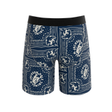 The Wrangle 'Em | Blue Bandana Shinesty x Diamond Cross Ranch Long Leg Ball Hammock® Pouch Underwear With Fly - Shinesty - Flyclothing LLC