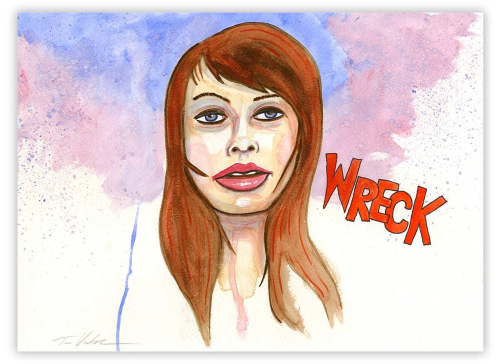 Black Market Art Company Wreck Print - Black Market Art Company - Flyclothing LLC